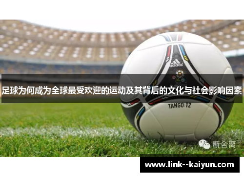 足球为何成为全球最受欢迎的运动及其背后的文化与社会影响因素